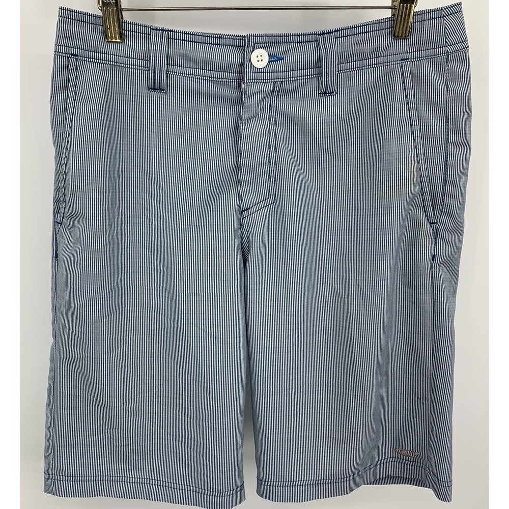 O'Neill Hybrid Shorts Men's Size 29 Striped Pockets Quick Dry
